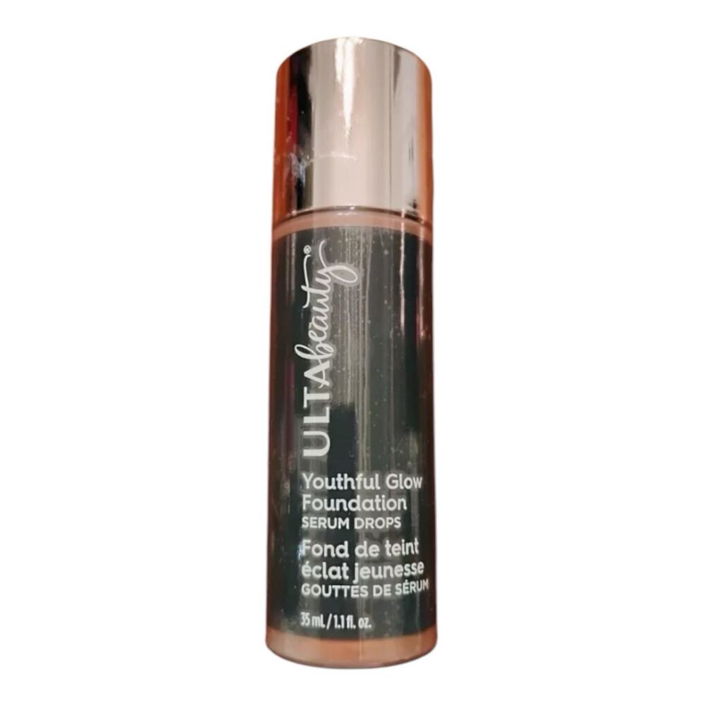 Ulta Beauty Youthful Glow Foundation Serum Drops Dark Cool Luminous Finish 1.1oz